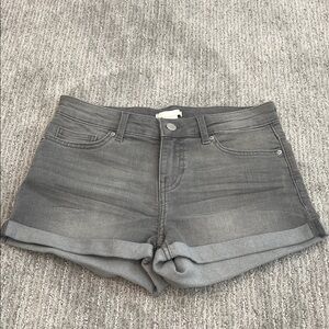 NEW! H&M Charcoal Jean Shorts